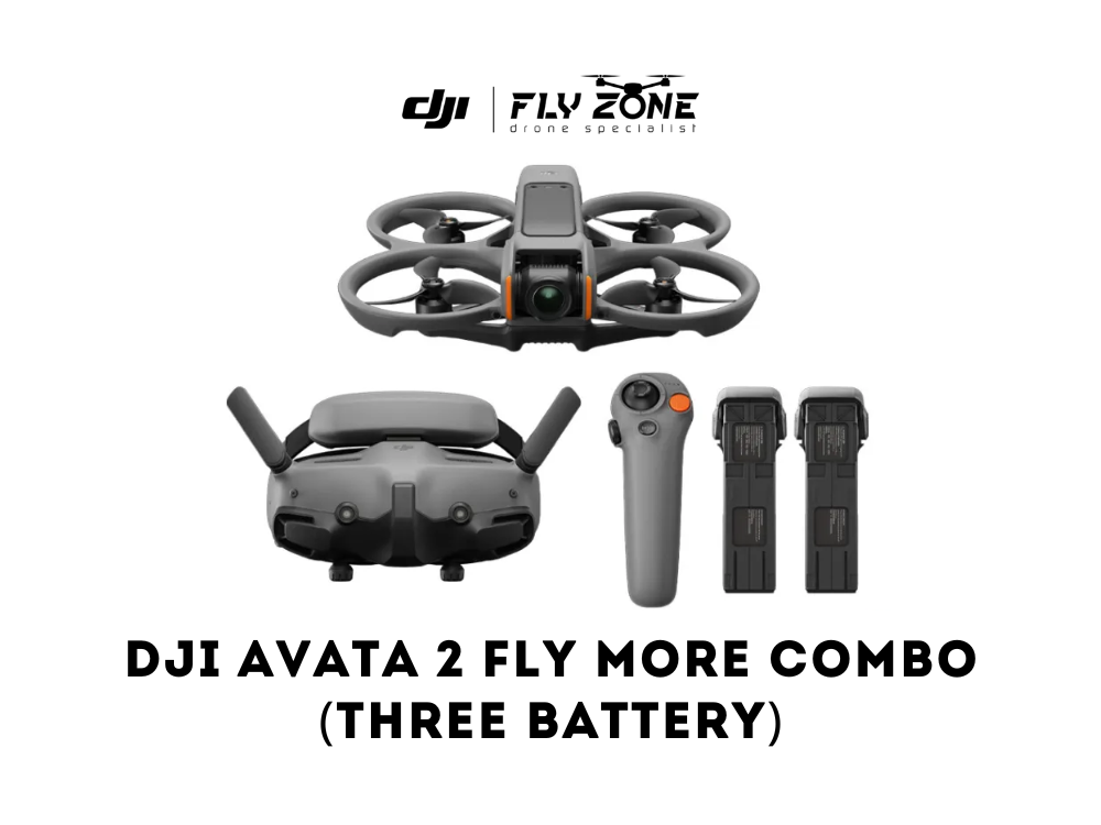 DJI Avata 2 - Fly More Combo (Three Batteries)