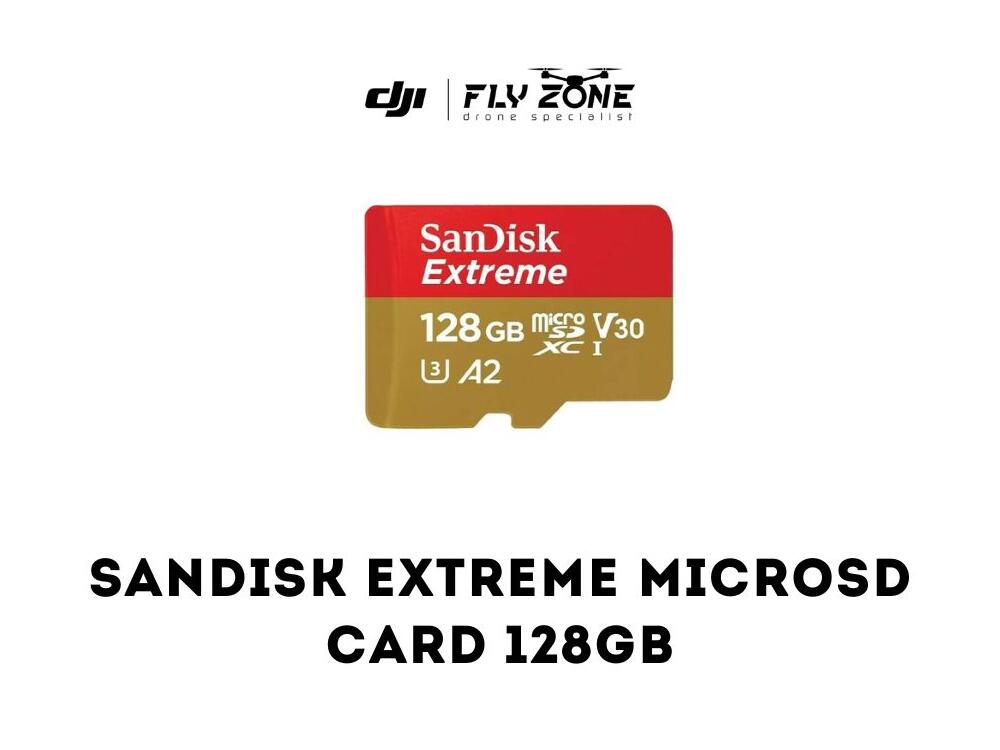 SanDisk Extreme microSDXC 128GB Memory SD Card