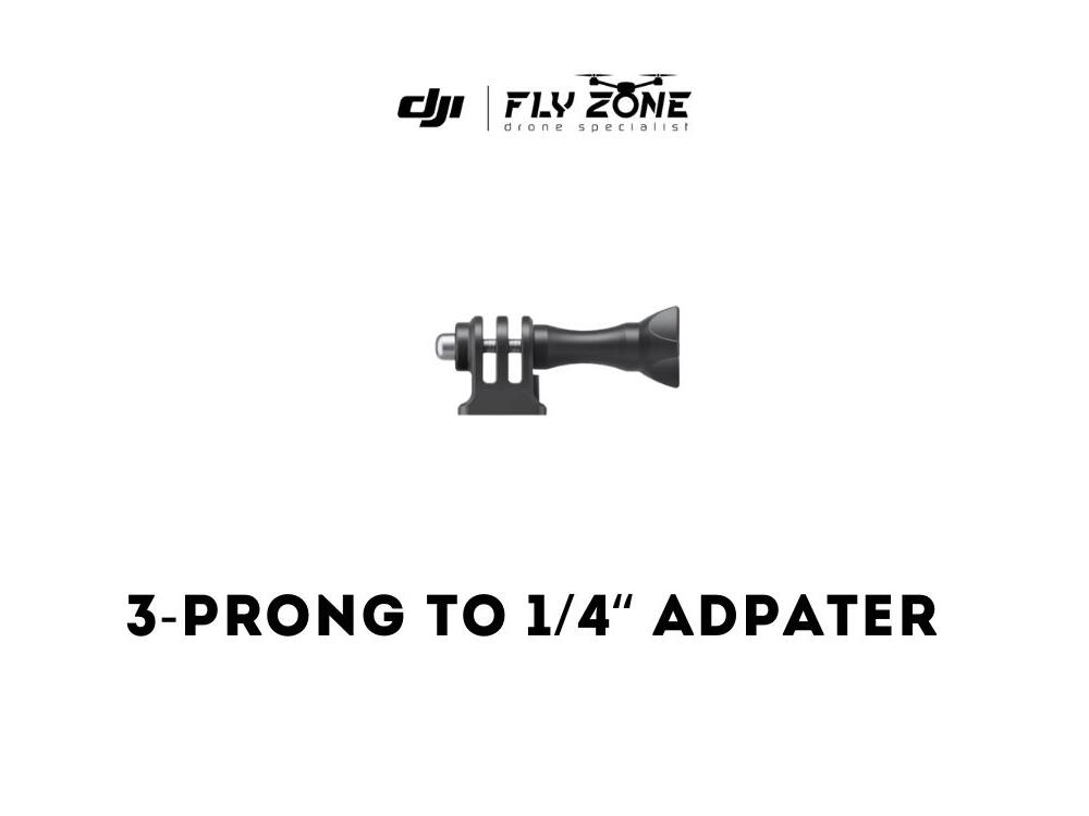 3-Prong to 1/4“ Adpater