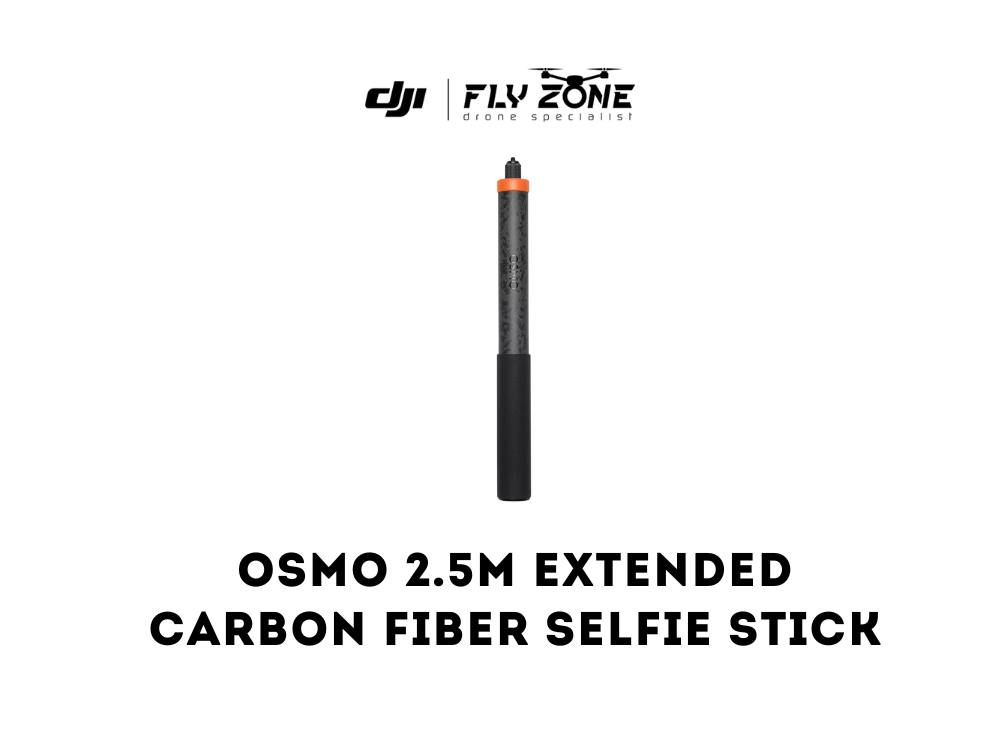 Osmo 2.5m Extra Long Carbon Fiber Selfie Stick