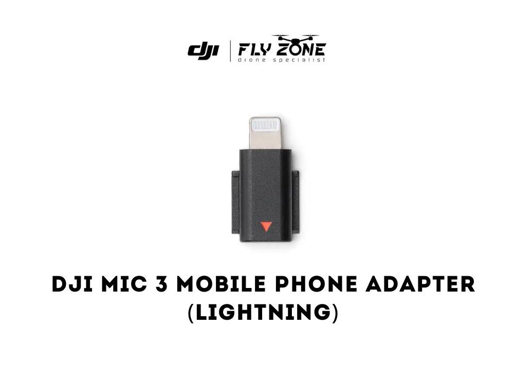 DJI Mic 3 Mobile Phone Adapter (Lightning)
