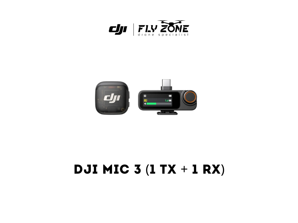 DJI Mic 3 (1 TX + 1 RX)