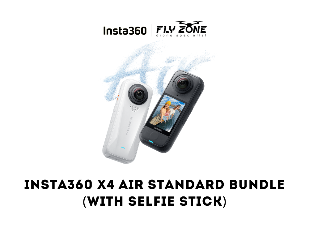 INSTA360 X4 Air (Standard Bundle + Selfie Stick)