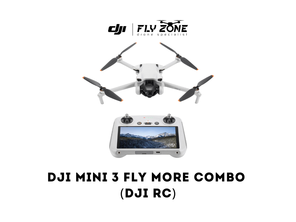DJI Mini 3 Fly More Combo (DJI RC)