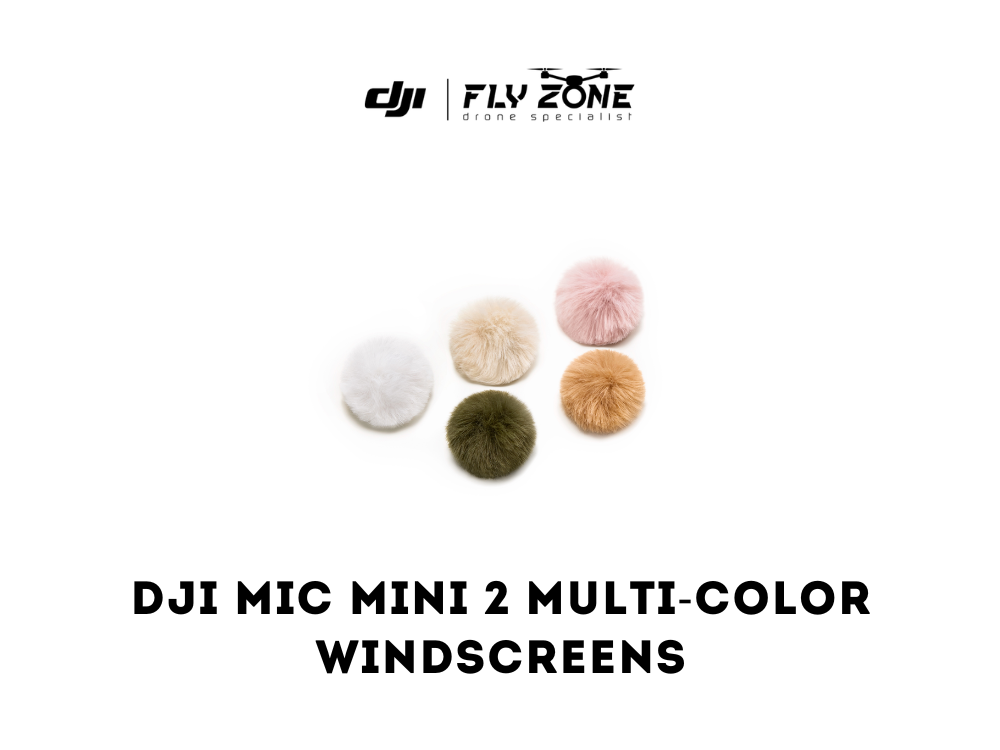 DJI Mic Mini 2 Multi-Color Windscreens