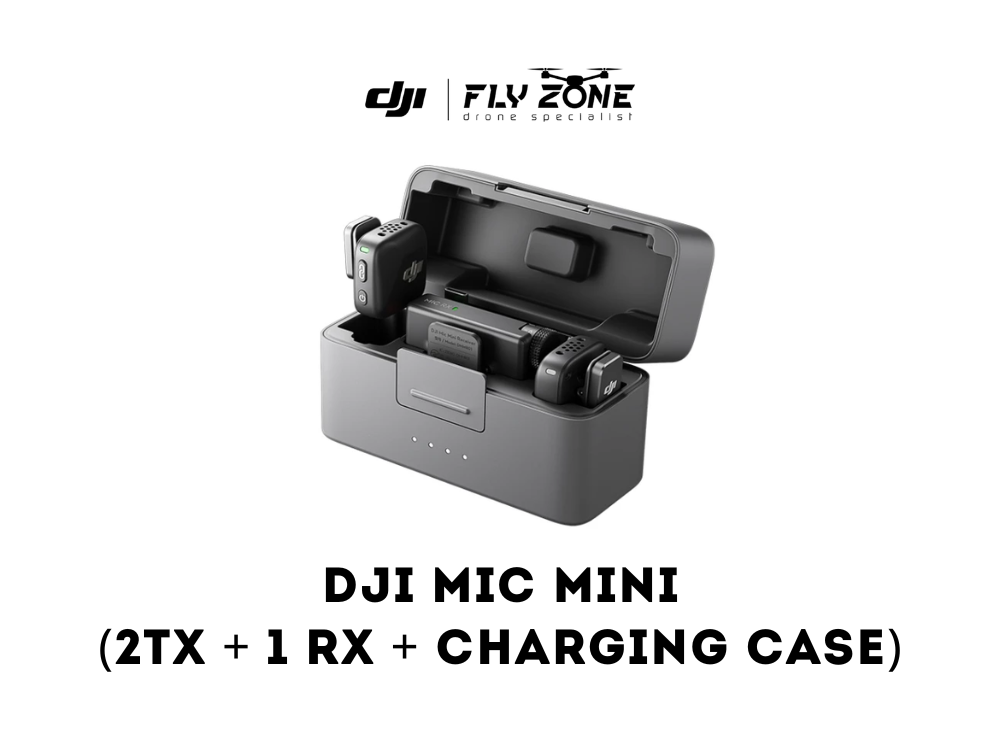 DJI Mic Mini (2TX + 1 RX + Charging Case)