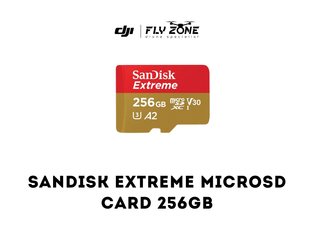 SanDisk Extreme microSDXC 256GB Memory SD Card